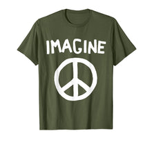 Load image into Gallery viewer, Funny shirts V-neck Tank top Hoodie sweatshirt usa uk au ca gifts for Imagine Peace Symbol T-Shirt 2012065
