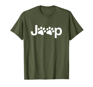 Funny shirts V-neck Tank top Hoodie sweatshirt usa uk au ca gifts for Funny Jeep Paw Prints Dogs & Jeeps Owner Men Women Gift T-Shirt 806530