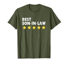Load image into Gallery viewer, Funny shirts V-neck Tank top Hoodie sweatshirt usa uk au ca gifts for Mens Best Son-In-Law T-Shirt 5 Star Funny Men Gifts Tee Shirts 3533525
