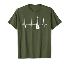Load image into Gallery viewer, Bass Player Shirt - Bass Guitar Player Heartbeat T-Shirt
