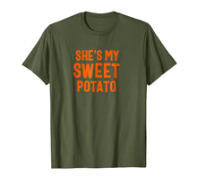 Load image into Gallery viewer, She&#39;s My Sweet Potato Yes I yam T Shirt
