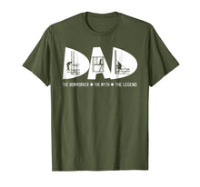 Load image into Gallery viewer, Funny shirts V-neck Tank top Hoodie sweatshirt usa uk au ca gifts for Dad The Ironworker Myth Legend Fathers Day Gift Tshirt 2232154
