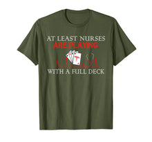Load image into Gallery viewer, Funny shirts V-neck Tank top Hoodie sweatshirt usa uk au ca gifts for At least nurses are playing with a full deck T-shirt 1882526
