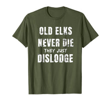 Load image into Gallery viewer, Funny shirts V-neck Tank top Hoodie sweatshirt usa uk au ca gifts for Lodge Member T-shirt Old Elks Never Die They Just Dislodge 1719241
