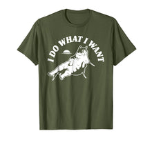 Load image into Gallery viewer, Funny shirts V-neck Tank top Hoodie sweatshirt usa uk au ca gifts for I Do What I Want Cat T-Shirt 792069
