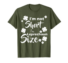 Load image into Gallery viewer, Funny shirts V-neck Tank top Hoodie sweatshirt usa uk au ca gifts for I&#39;m not Short I&#39;m Leprechaun Size Fun St Patty&#39;s Day T-Shirt 1020935
