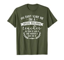 Load image into Gallery viewer, Funny shirts V-neck Tank top Hoodie sweatshirt usa uk au ca gifts for You Don&#39;t Scare Me Im A Special Education Teacher I&#39;ve Shirt 799868
