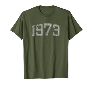 Funny shirts V-neck Tank top Hoodie sweatshirt usa uk au ca gifts for 1973 Tshirt Vintage 46th B-day Gift 1958683