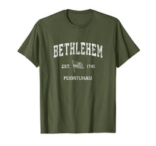 Load image into Gallery viewer, Funny shirts V-neck Tank top Hoodie sweatshirt usa uk au ca gifts for Bethlehem Pennsylvania PA T-Shirt Vintage US Flag Sports Tee 4475641
