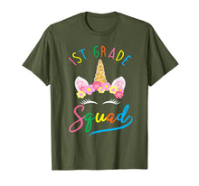Load image into Gallery viewer, Team 1st Grade Unicorn Back To School For Girl &amp; Women T-Shirt 1707687

