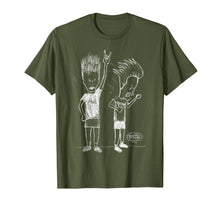 Load image into Gallery viewer, Beavis and Butthead Head Bang Sketch Graphic T-Shirt 159576
