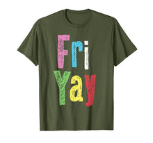 Load image into Gallery viewer, Friyay Teacher Weekend Back To School Funny Gift Friday  T-Shirt 1382252
