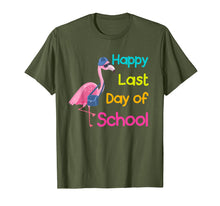 Load image into Gallery viewer, Funny shirts V-neck Tank top Hoodie sweatshirt usa uk au ca gifts for Happy Last Day Of School Flamingo  Student Teacher T-Shirt 286733
