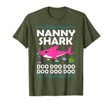 Load image into Gallery viewer, Funny shirts V-neck Tank top Hoodie sweatshirt usa uk au ca gifts for Nanny Shark T-Shirt Doo Doo Funny Baby Mommy Kids Video Tee T-Shirt 590880
