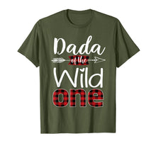 Load image into Gallery viewer, Funny shirts V-neck Tank top Hoodie sweatshirt usa uk au ca gifts for Dada Of The Wild One Shirt Plaid Lumberjack 1St Birthday Tee 1098771
