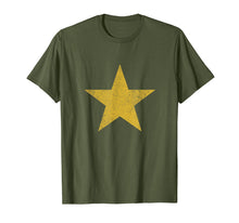 Load image into Gallery viewer, Gold Colored Big Star Costume T-Shirt For Men, Women &amp; Kids
