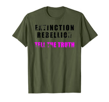 Load image into Gallery viewer, Funny shirts V-neck Tank top Hoodie sweatshirt usa uk au ca gifts for Extinction Rebellion T shirt - Tell the Truth! 2084622
