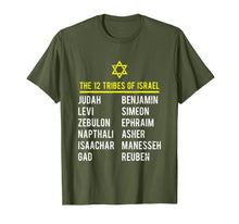 Load image into Gallery viewer, Funny shirts V-neck Tank top Hoodie sweatshirt usa uk au ca gifts for Hebrew Israelite T Shirt 12 Tribes of Israel Yah 2157338
