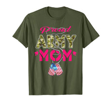 Load image into Gallery viewer, Funny shirts V-neck Tank top Hoodie sweatshirt usa uk au ca gifts for Proud Army Mom T Shirt - Military Family Shirts Mother Gifts 637089

