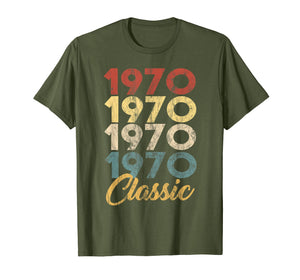 Funny shirts V-neck Tank top Hoodie sweatshirt usa uk au ca gifts for Retro T-Shirt Born in 1970 49th Birthday Vintage T Shirt 1220513