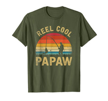 Load image into Gallery viewer, Mens Vintage Reel Cool Papaw Fish Fishing Shirt Father's Day Gift
