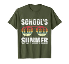 Load image into Gallery viewer, Retro Last Day Of School Schools Out For Summer Teacher Gift T-Shirt
