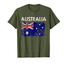 Load image into Gallery viewer, Funny shirts V-neck Tank top Hoodie sweatshirt usa uk au ca gifts for Vintage Australia Australian Flag Pride Gift T-Shirt 222803
