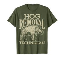 Load image into Gallery viewer, Funny shirts V-neck Tank top Hoodie sweatshirt usa uk au ca gifts for Hog Removal Technician T shirt Boar Hunting Vintage Pig Gift 1355025
