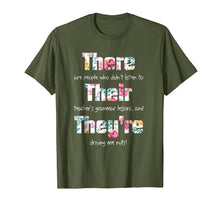 Load image into Gallery viewer, There Their They&#39;re T shirt English Grammar Funny Teacher
