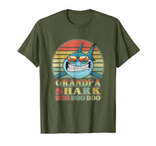 Load image into Gallery viewer, Funny shirts V-neck Tank top Hoodie sweatshirt usa uk au ca gifts for Vintage Grandpa Shark T-Shirt Doo Doo - Family Gift T-Shirt 803301
