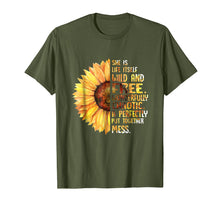 Load image into Gallery viewer, She Is Life Itself Wild And Free Sunflower T-Shirt
