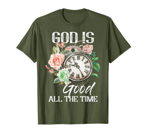 Funny shirts V-neck Tank top Hoodie sweatshirt usa uk au ca gifts for Christian Tee God is Good all the Time T-shirt 2536646