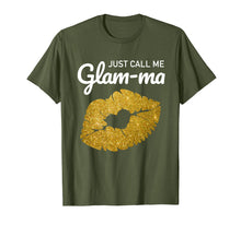 Load image into Gallery viewer, Funny shirts V-neck Tank top Hoodie sweatshirt usa uk au ca gifts for Womens Just Call Me Glam-ma Shirt Best Grandma Gifts 974083
