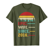 Load image into Gallery viewer, 4th Wedding Anniversary Gift Women Her Epic Wife Since 2016 T-Shirt-300119
