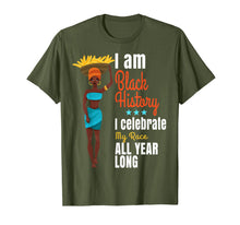 Load image into Gallery viewer, Black History Month I Am Black History Shirt / Gift Attire T-Shirt-1319838
