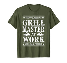 Load image into Gallery viewer, Grill Master Barbecue BBQ Smoker Grillin Dad Grandpa Gifts TShirt875697
