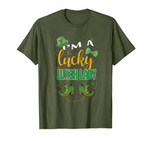 Load image into Gallery viewer, I'm A Lucky Lunch Lady Leprechaun Funny St Patricks Day Gift T-Shirt-4090622
