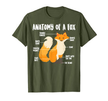 Load image into Gallery viewer, Anatomy Of A Fox | Cute Sweet Carnivore Funny Animal Gift T-Shirt-815890

