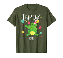 Load image into Gallery viewer, Leap Day February 29th Funny Leap Year 2020 Dab Frog Gift T-Shirt-1860054
