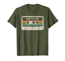 Load image into Gallery viewer, Vintage Best of 1978 41st Birthday Cassette T-Shirt-591726
