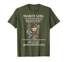 Load image into Gallery viewer, March Girl Do Not Mistake My Quiet And Gentle Spirit T-Shirt-615629
