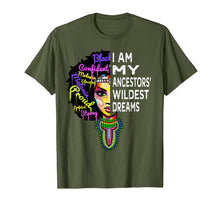 Load image into Gallery viewer, I am My Ancestors Wildest Dreams Shirt - Black History Month T-Shirt-136845
