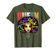 Load image into Gallery viewer, African Queen Shirts For Women - Educated Black Girl Magic T-Shirt-137108
