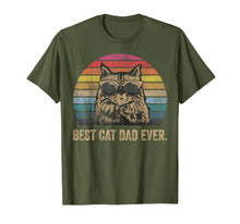 Load image into Gallery viewer, Best Cat Dad Ever. Papa Birthday Father's Day Gift T-Shirt-939573
