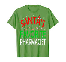 Load image into Gallery viewer, Santa&#39;s Favorite Pharmacist Funny Christmas Xmas Santa Hat T-Shirt
