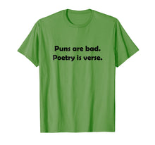 Load image into Gallery viewer, Funny shirts V-neck Tank top Hoodie sweatshirt usa uk au ca gifts for Puns Are Bad, Poetry Is Verse Funny Wordplay T-Shirt 3233779
