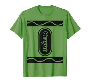Funny shirts V-neck Tank top Hoodie sweatshirt usa uk au ca gifts for Green Crayon Box Group Costume Halloween T-Shirt 1132544