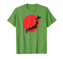 Load image into Gallery viewer, Funny shirts V-neck Tank top Hoodie sweatshirt usa uk au ca gifts for Beautiful Japan Flag Continent Silhouette T-Shirt 1754245
