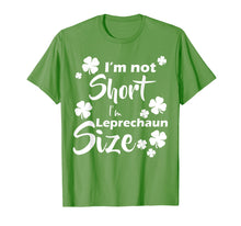 Load image into Gallery viewer, Funny shirts V-neck Tank top Hoodie sweatshirt usa uk au ca gifts for I&#39;m not Short I&#39;m Leprechaun Size Fun St Patty&#39;s Day T-Shirt 1020935
