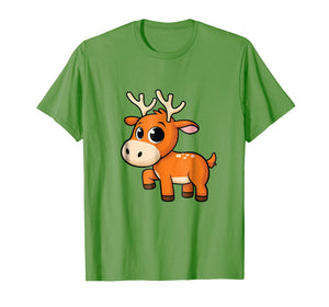 Funny shirts V-neck Tank top Hoodie sweatshirt usa uk au ca gifts for Cute Baby Reindeer T-Shirt - Christmas Animal Rudolph Tee 3141387